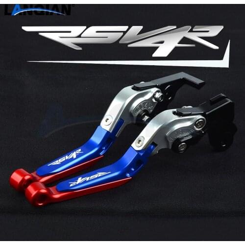 For Aprilia RSV4R Motorcycle Aluminum Adjustable Extendable Foldable Brake Clutch Levers RS V4 R 2009-2019 2015 2016 2017 2018