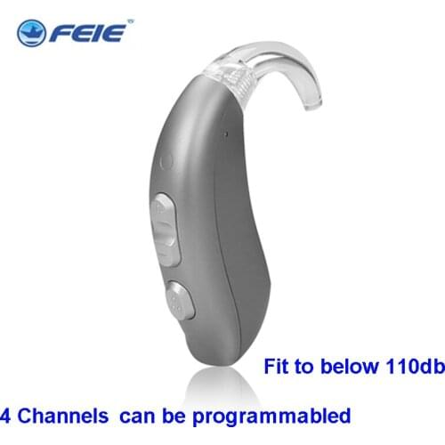 Audifonos 4 Channel Digital Hearing Aid Sound Amplifiers Wireless Ear Aid for Elderly Moderate to Severe Loss hearing amplifier