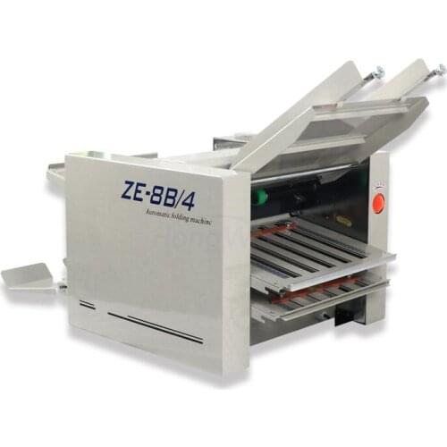 Automatic Paper Folding Machine Max For A3 Paper+high Speed+4 Folding Trays ZE-8B/4