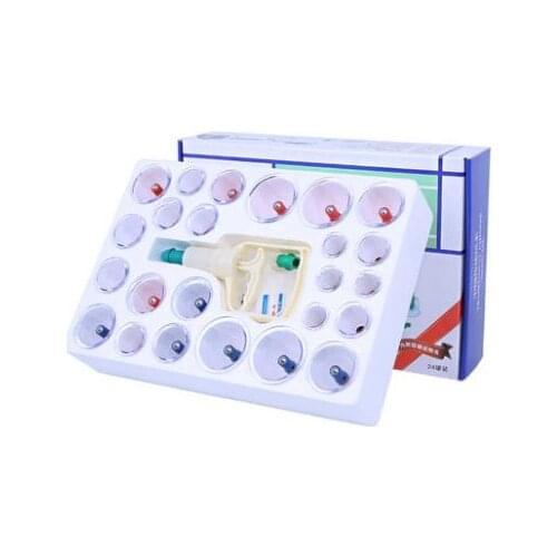 Household thickening tank vacuum cupping, 24 health suction type cupping meridian health care equipment