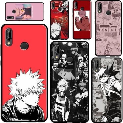 Bakugou katsuki aesthetic anime For Huawei P20 P40 P30 Pro Mate 20 Lite Nova 5T P Smart 2019 2021 Case For Honor 10i 9X 8X