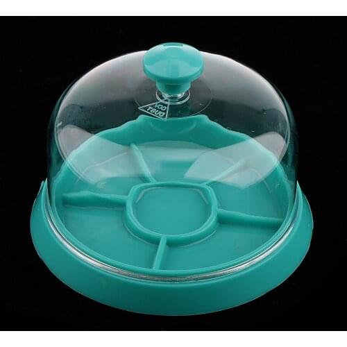 Watch Parts Movement Dust Cover Tray Acrylic 6 Grid Trinkets Holder Watchmaker Watch Repair Tool Jewelry tools Spare Protector