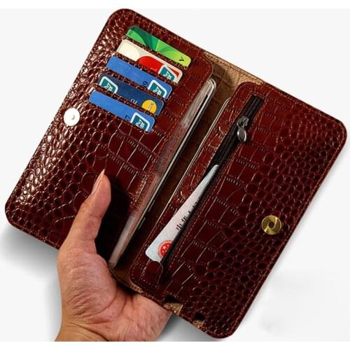 Genuine leather Phone Case For Oneplus 7 pro 7 6 6T 5 5t 7T Pro for One plus 7T 7 Pro case Cowhide Oil wax skin 3 Cards Cover