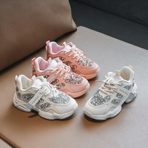 Childrens sports shoes 2021 new spring and autumn old shoes for boys and girls casual running shoes