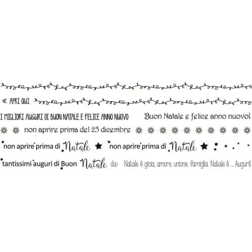 Italian text word pattern Transparent Clear Silicone Stamp/Seal for DIY scrapbooking/photo album Decorative clear stamp sheets