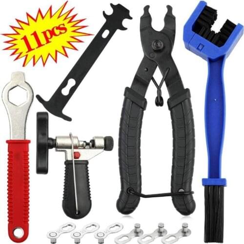 Bike Chian Repair Tool Set Bike Link Plier+Chain Breaker Splitter Tool Stainless Steel Chain Combination Tool