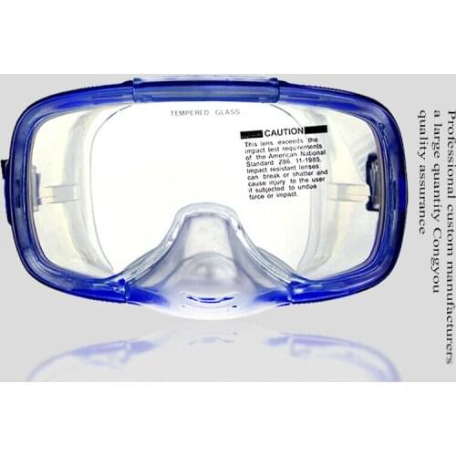 New Adult Snorkeling Mirror Silicone Diving Mask Snorkeling Sanbao Equipment