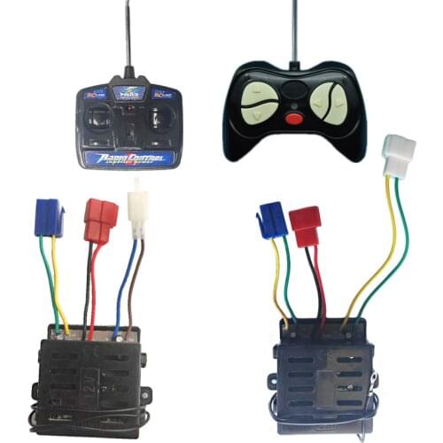 6V 12V 27MHZ Childrens electric car remote control receiver, baby electric toy car is equipped with a remote control function