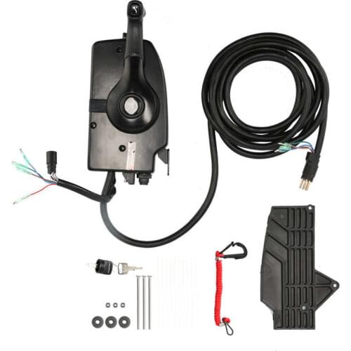 8 Pin Side Mount Remote Control Box 881170A15 Fit for Optimax and 4-Stroke Outboard Engines 2006-2014