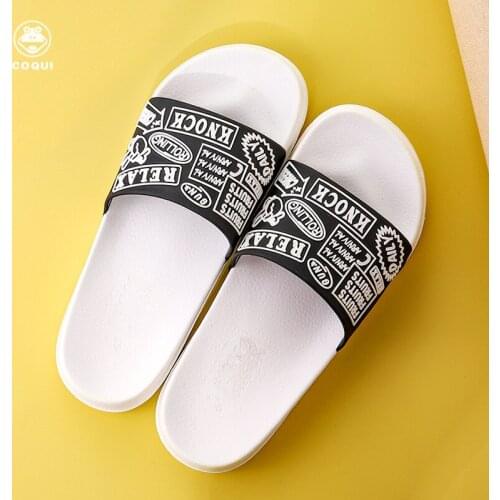 Slippers home indoor bathroom slippers men and women couples antiskid shoes house slippers mens slippers men shoes