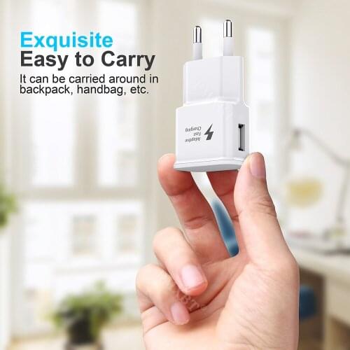 5V 3A Charger And USB Type C Cable For Samsung Galaxy a51 a71 Huawei Honor Xiaomi Redmi Phone Charging Adapter EU US Plug QC3.0