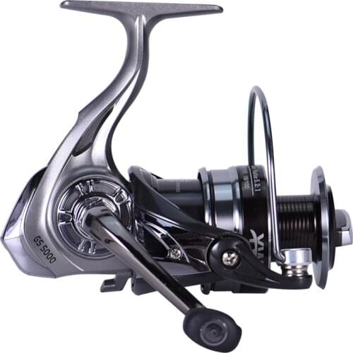12BB Spinning Wheel 5.2:1 Gear Ratio High Speed Fishing Reel 12kg Max Drag Carp Fishing Reels For Saltwater Trolling Vessel