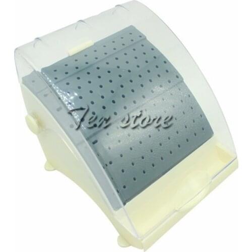 142 Holes Dental Bur Sterilizer Block Holder Disinfection Case Autoclave Box New Holds / Station Holder + Drawer Pull