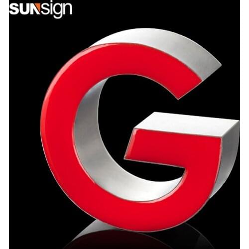 3D epoxy resin with acrylic letter for indoor advertising and display