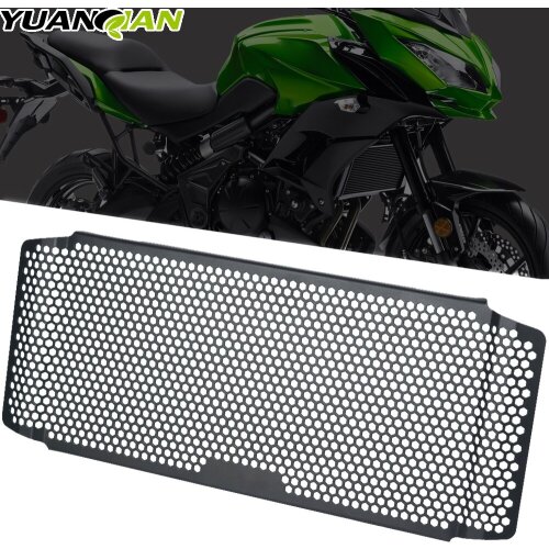 Motorcycle Accessories Aliminum Radiator Guard Protector Grille Grill Cover For KAWASAKI Versys 650 versys650 2015 2016 - 2018