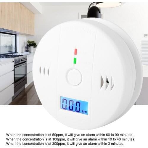 High Quality Carbon Monoxide Alarm CO Smoke Intelligent Sensor Poisoning Gas Warning Detector smart smoke detector