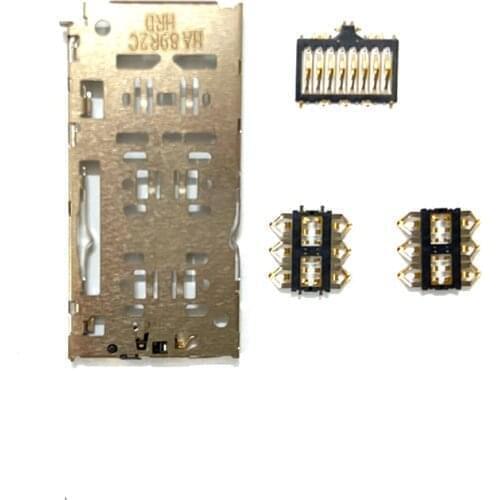 10PCS For Samsung Galaxy A7 A9 2018 A920 A750DS A10 A20 A30 A50 A60 A70 SIM Card Reader Socket Slot Holder