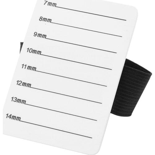 Elastic Straps Band Eyelashes Grafting Acrylic Board Camellia Flowering Volume Eyelash Stand Holder