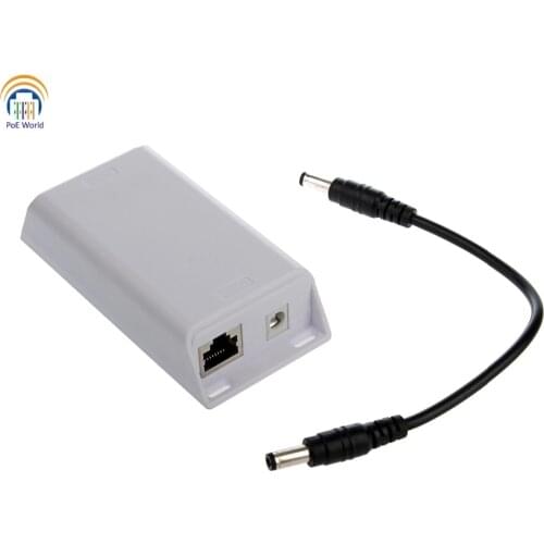 IEEE 802.3af/at PoE Converter gigabit PoE Splitter for Ubiquiti and Mikrotik From PoE Switches with 24 Volt 25 Watts Output