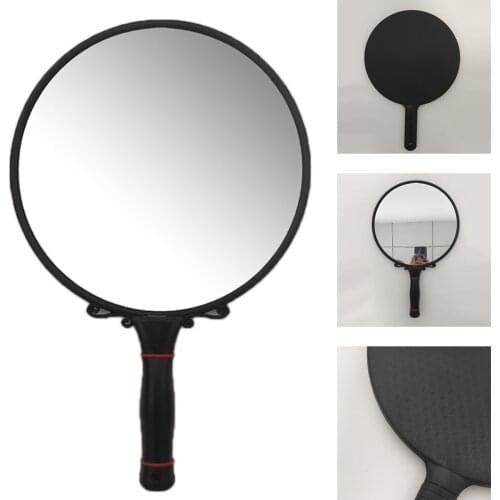 Handheld Cosmetic Mirror Dressing Paddle Salon Barbers Beauty Hair Hairdressers Professional Salon Barbers Mirror with Handle