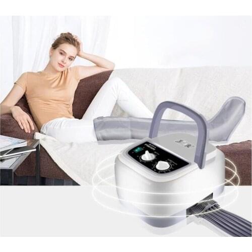 Air wave pressure massager Kneading the crus with varicose veins in the elderly Physiotherapy massager sole