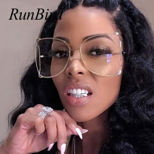 Metal Square Gradient Sunglasses Men Women Pearl Decoration Brand Glasses Designer Fashion Male Female Shades 1416R