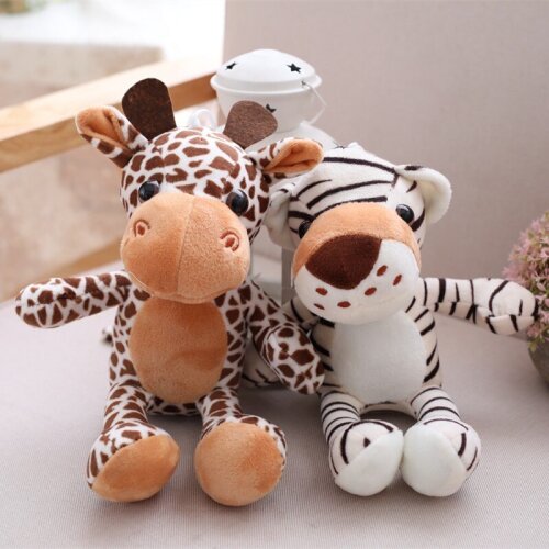 Mini Simulation Animal Doll Lion Tiger Leopard Stuffed Toy Catcher Doll Doll Doll Wedding Doll