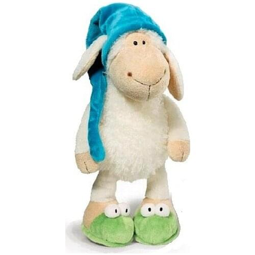 Original Hot sale very cute sleepy sheep creative plush toy stuffed toy doll sheep 25cm children baby toy christmas gift