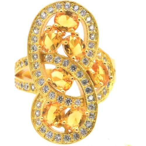 18x16mm SheCrown Romantic London Blue Topaz CZ Ladies Fine Jewelry 925 Sterling Silver Rings Daily Wear