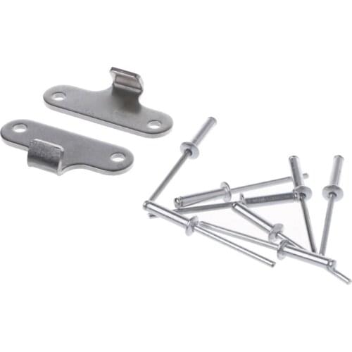 1 Pair Stainless Boot Bonnet Springs Clips Competition Hood Panel Race Rally Pair Lock For IMPREZA EJ18 92-00 TK-01608(1PC)