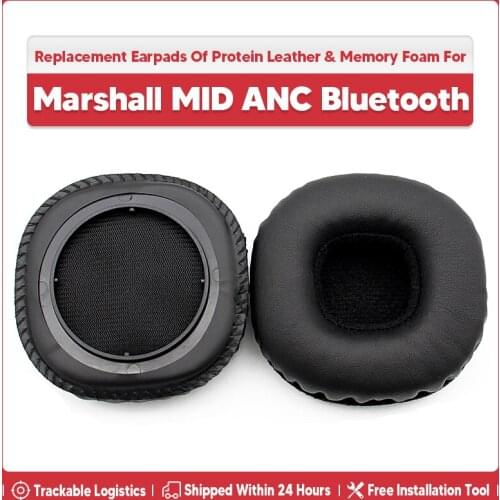 1Pair Replacement Earphone Ear Pads Earpads Sponge Soft Foam Cushion for Marshall MID ANC Bluetooth Headphones