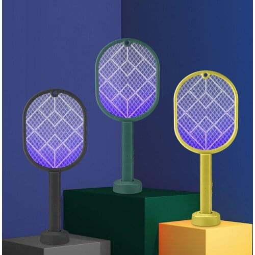 USB Charging Two In One Electric Mosquito Killer Racket Fly Swatter UV Bug Zapper Insects Fly Trap Anti Mosquito for Home