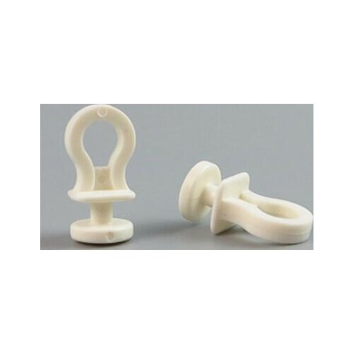 50PCS/bag Classic Silent Plastic Window Curtain roller pulley Type D