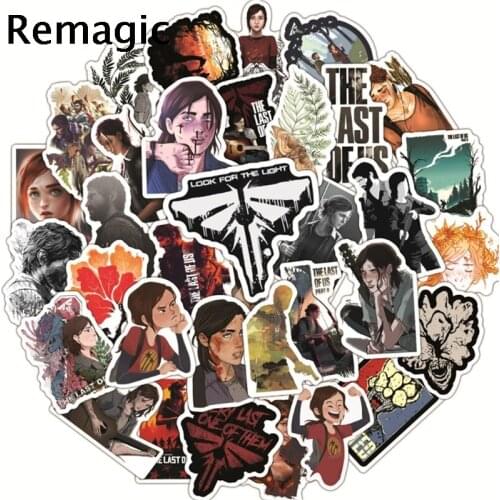 50pcs The last of us Stickers paster characters anime movie funny decals scrapbooking diy phone laptop waterproof decorations