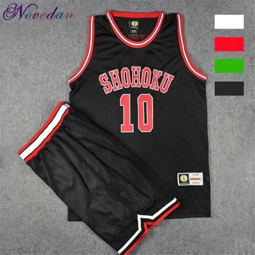 Anime SlamDunk Cosplay Uniform Slam Shohoku School Basketball Jersey 0 11 Hanamichi Sakuragi Sportswear T Shirt Shorts Costume
