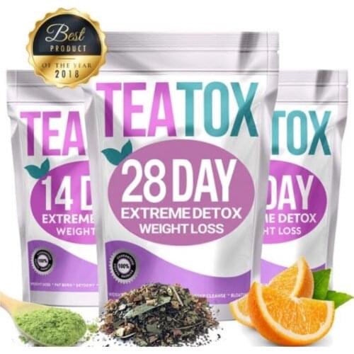 Mulittea 7/14/28Day Detox Tea Bags Colon Cleanse Healthy Fat Burner Weight Loss Product For Man and Women Belly Slimming Product