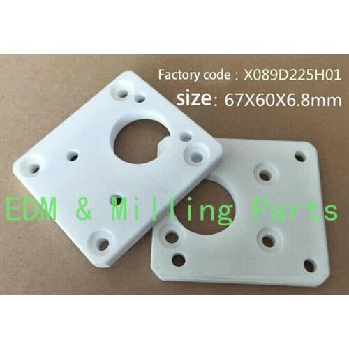 CNC Wire EDM MV Consumables Ceramic Lower Isolator Plate M313 X089D225H01 For EDM Sparks Part