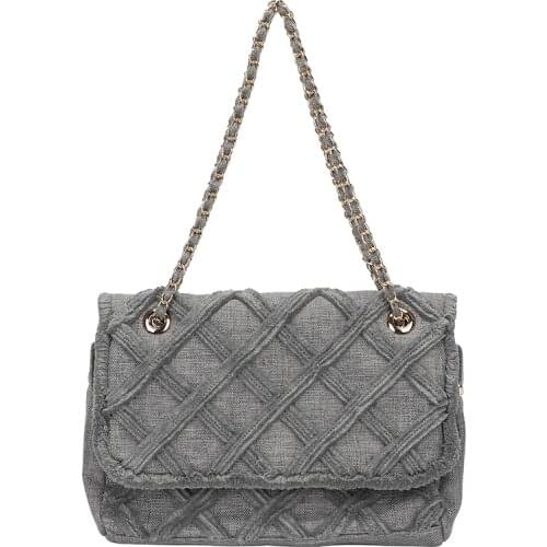 2020 Designer Luxury Brand Shoulder Bag Rhombus Plaid Handbag Casual Postman Patchwork Fashion Lady Canvas Messenger Bag