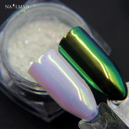 0.2gram NailMAD Unicorn Chrome Powder Nail Art Chrome Pigment Mermaid Powder