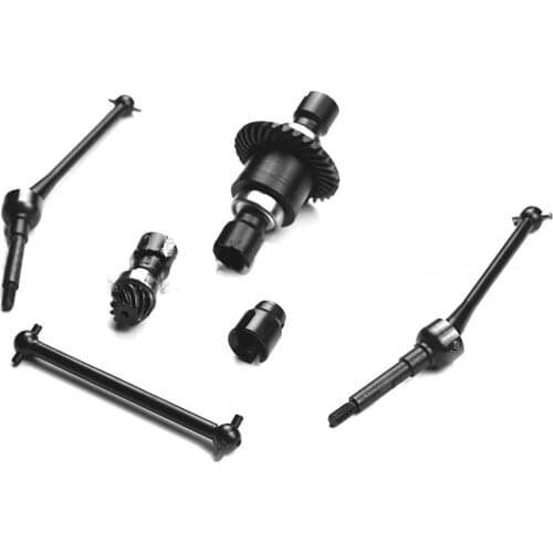 2WD To 4WD Conversion Kit for 1/5 FS Racing Cen Racing Monster Truck Buggy Touring RC Model Car Accessories