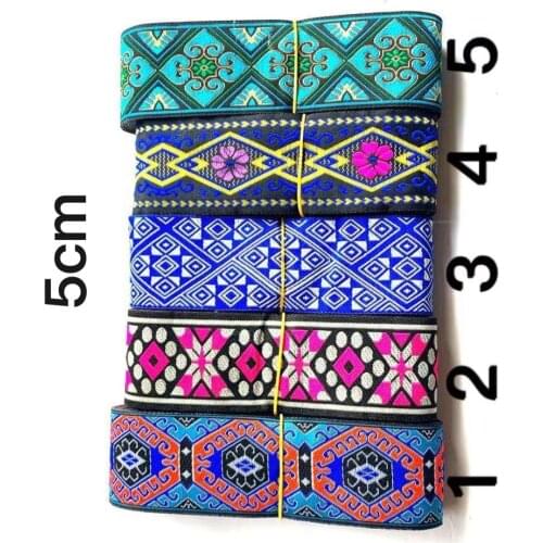 5CM computer embroidered webbing,XERY20200410X