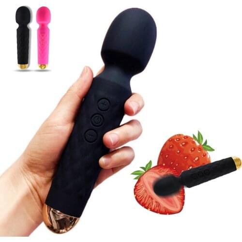 Powerful Magic Wand AV Vibrator Sex Toys for Women Clitoris Stimulator G Spot Vibrating Dildo for Adults Game Masturbation