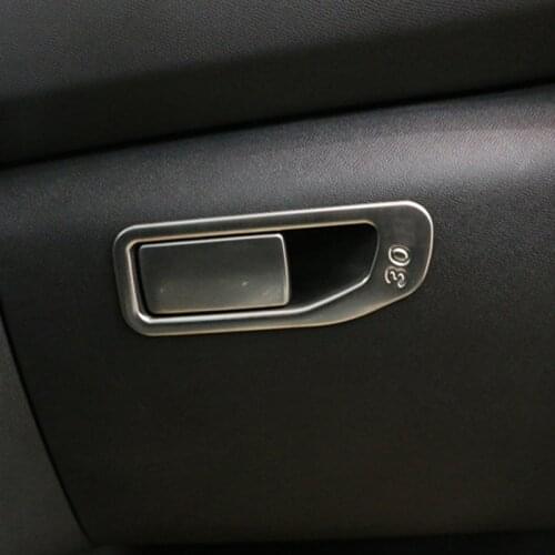 My Good Car Car storage box decorative Trim Glove box handle sequins cover trim Car styling for Peugeot 308 Car accessories
