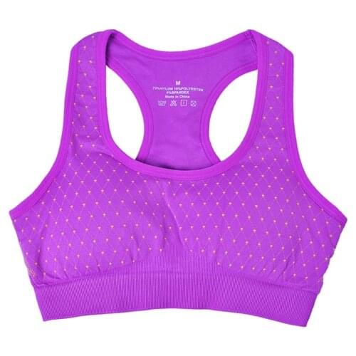 The New Comfortable And Close Sexy Women Sports Bra Seamless Push Up Padded Bras For Running Fitness Yoga ExerciseS,M,L Optional