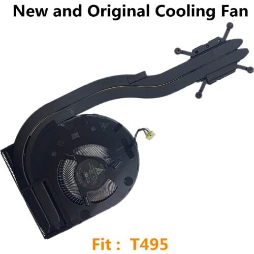New Original CPU Cooling Fan Heatsink Radiator Cooler For Lenovo Thinkpad T495 Laptop FRU：02DL962 02DL963 5H40S72946
