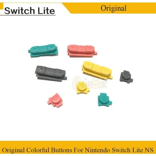 NS Lite Original Colorful Buttons For Nintend Switch Lite NS Lite Game Console + - Power Button