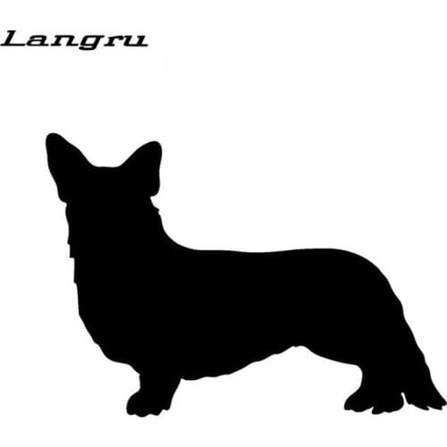 Personalized Cardogam Welsh Corgi Vinyl Decal Car Styling Bumper Decoration Jdm