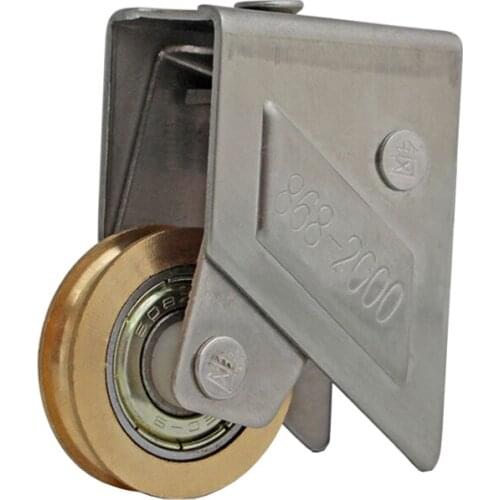 2000/868-Style Sliding Door Plastic Steel Window Pulley Aluminum Alloy Screen Window Brass Wheel Muted Roller BalconyHardware