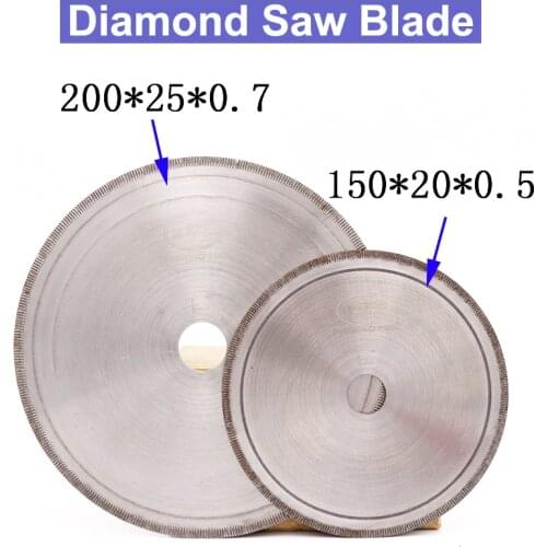 URANN 150~500mm 6 inch~20inch Super-Thin Diamond Saw Blades Lapidary Cutting Disc Saws Jewelry Tools Straight Slice