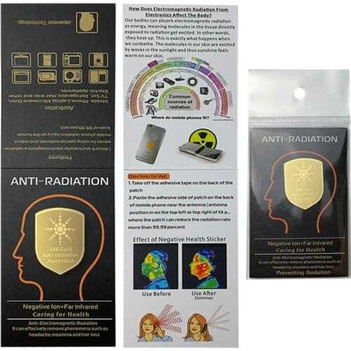 10pcs Anti Radiation Protector Shield EMF Protection Mobile Cell Phone Stickers EMR Blocker for Laptop Computer